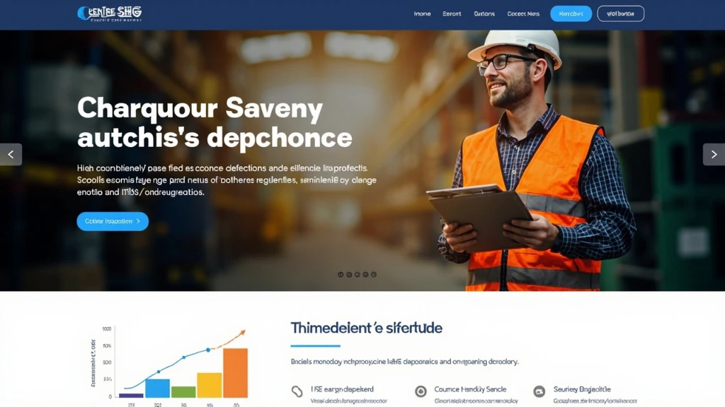 Consultant HSE observant un site industriel à l'aube, carnet à la main